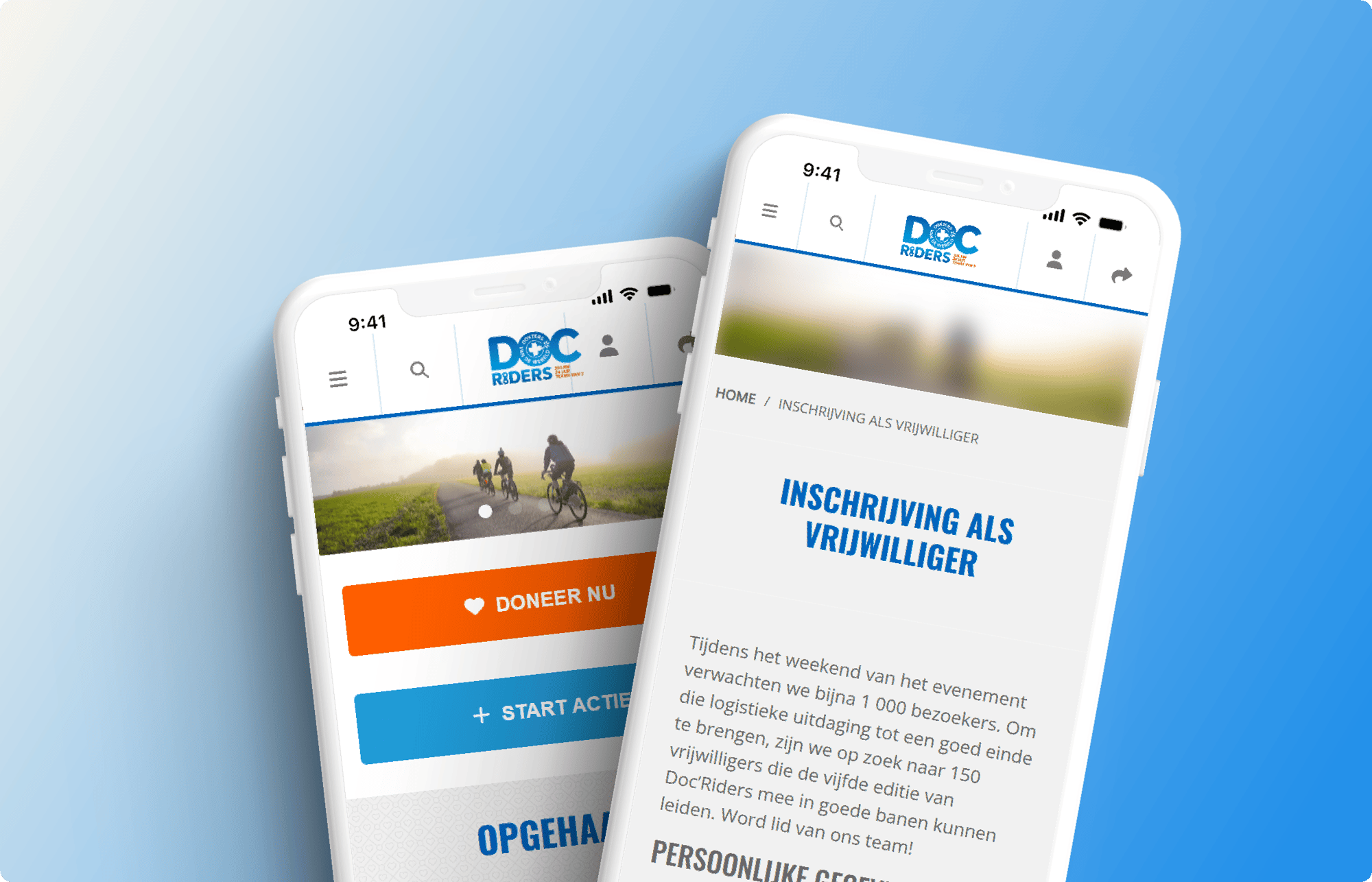 DocRiders - Volontaires - NL