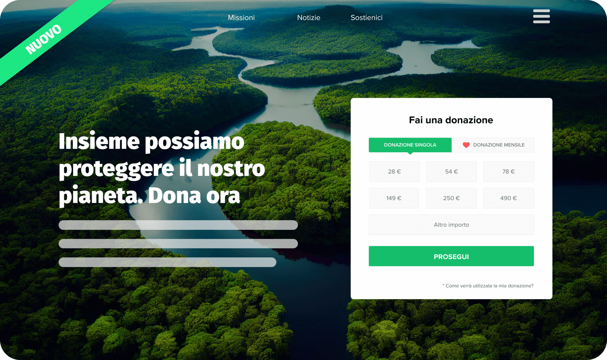 raccolta fondi online