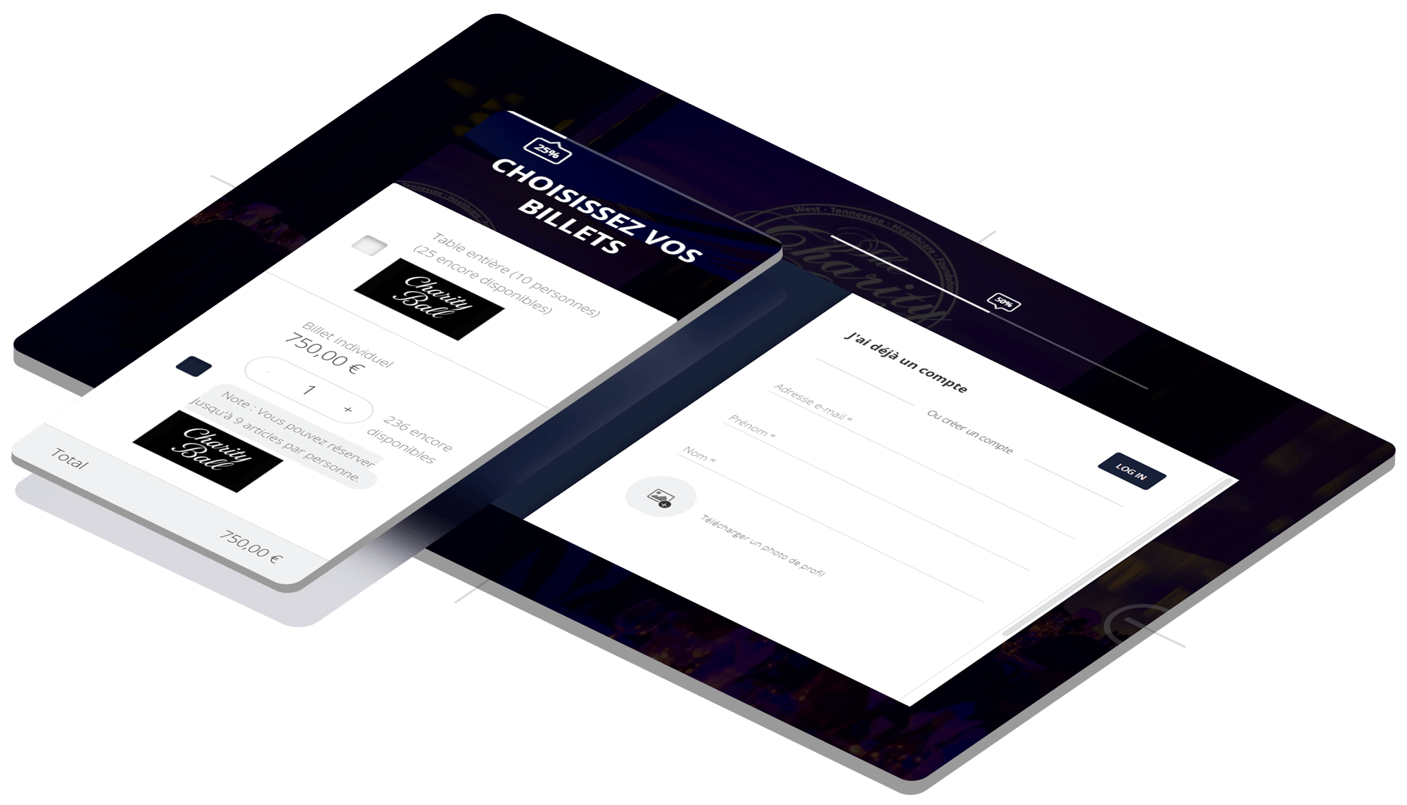 iRaiser Ticketing Platform FR