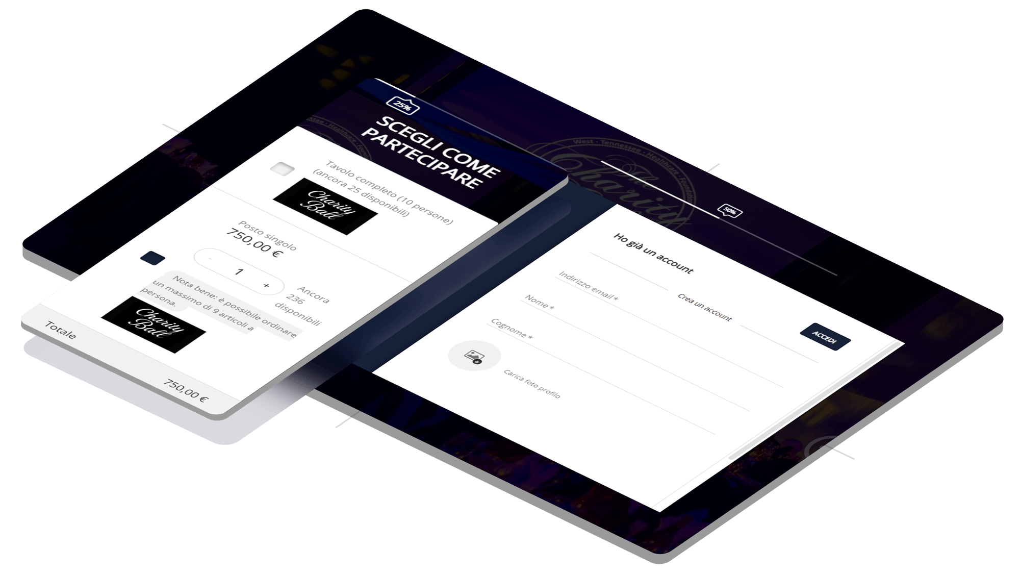 Sistema di ticketing iRaiser